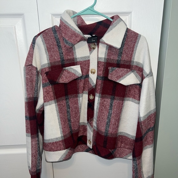 Plaid Shacket - Picture 1 of 3